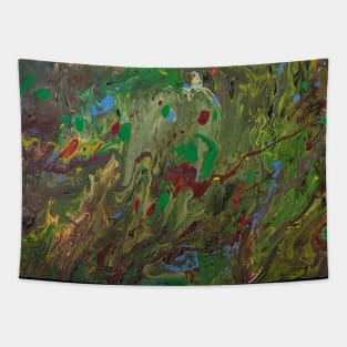 Green Ghost Nebula Tapestry