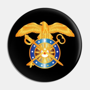 Quartermaster Corps wo Txt Pin