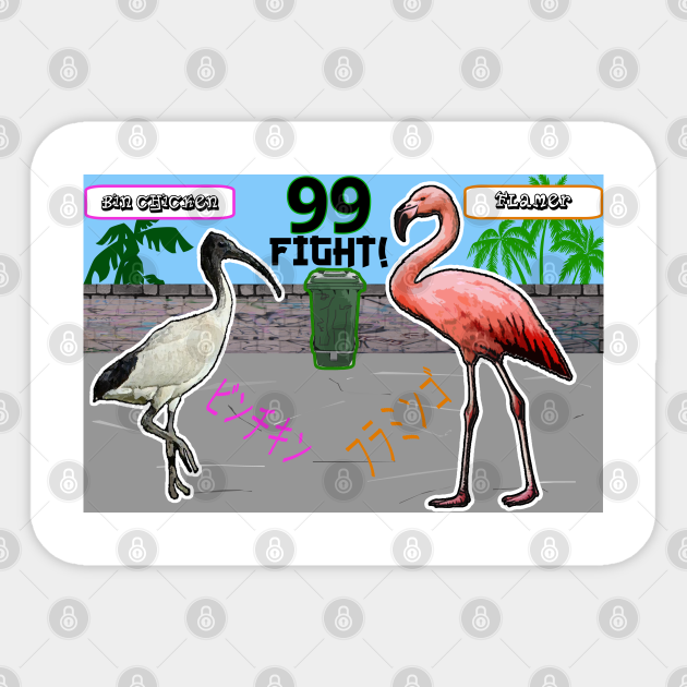 Bin Chicken Flamingo Fight Club Meme Gaming Meme Adesivo Teepublic It Desenho de flamingo, flamingo maior, abacaxi, adesivo, fruta, rosa, planta png. teepublic