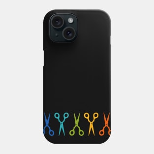 Rainbow Scissors Phone Case