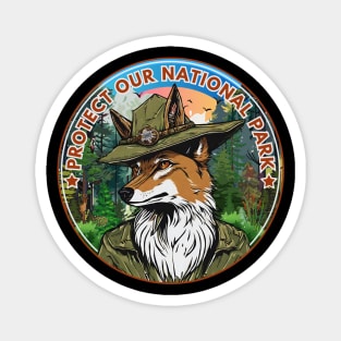 PROTECT OUR NATIONAL PARK Magnet