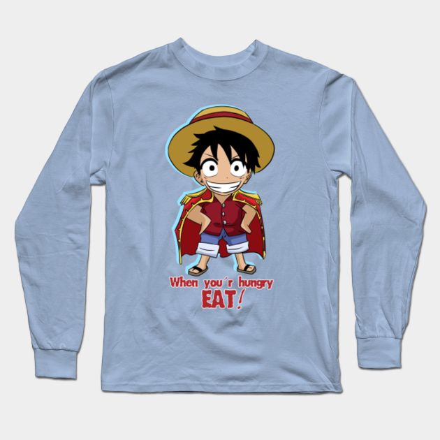 One Piece Luffy One Piece Long Sleeve T Shirt Teepublic
