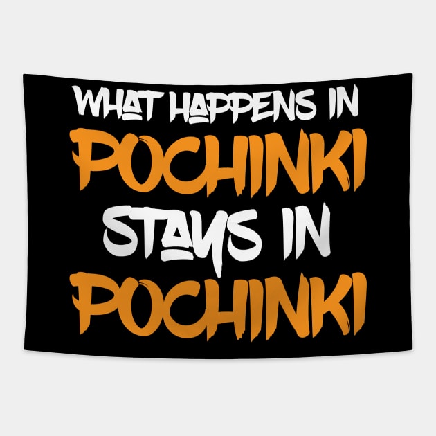 What happens in Pochinki Stays in Pochinki Tapestry by madeinchorley