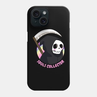 Cute grim reaper - souls collecter Phone Case