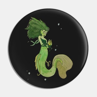 Lady of the kelps Pin