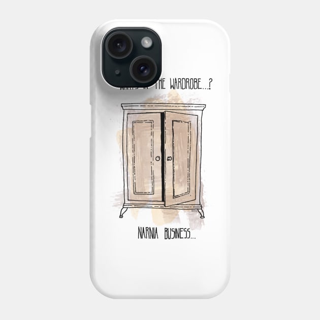 Narnia Business Phone Case by douglaswood