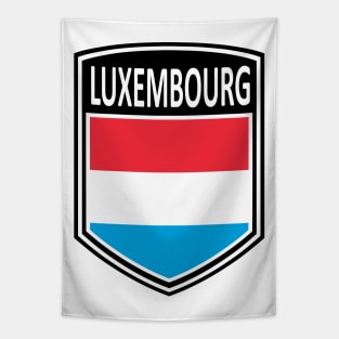 Flag Shield - Luxembourg Tapestry