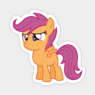 Scootaloo watching Apple Bloom 3 Magnet