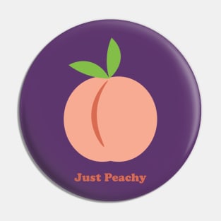 Just Peachy Pin