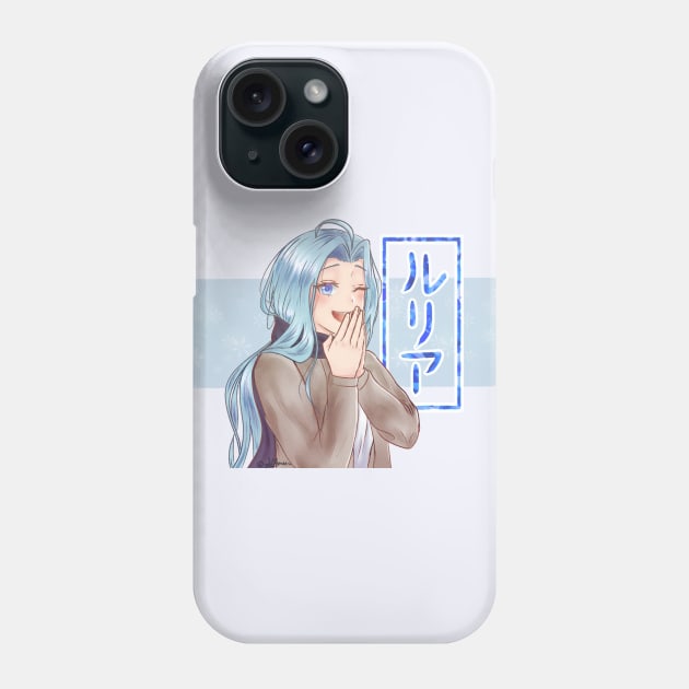 Winter Lyria (Granblue Fantasy) Phone Case by Lilynee-