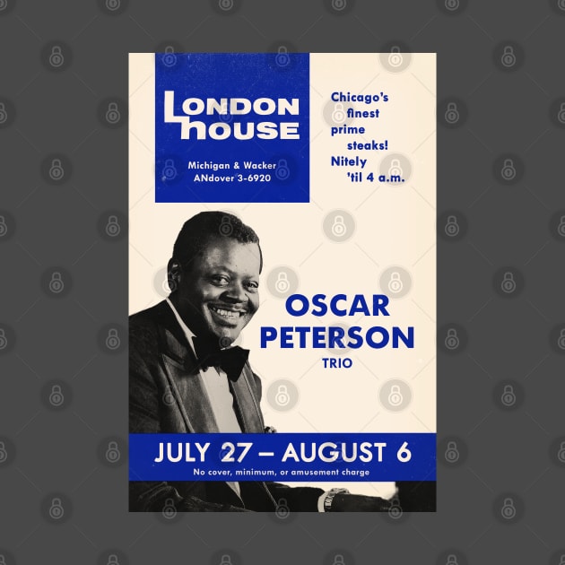 Oscar Peterson Trio - London House Sessions - Chicago, IL - 1961 by info@secondtakejazzart.com