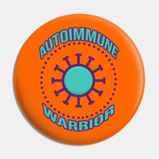 AutoImmune Warrior Pin