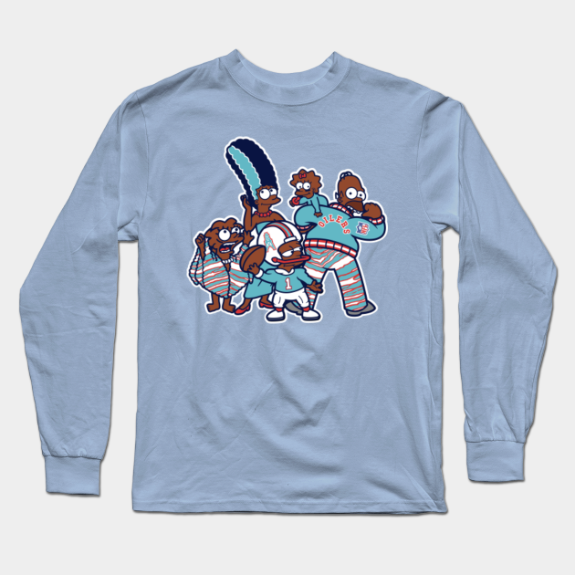 houston oilers long sleeve shirt