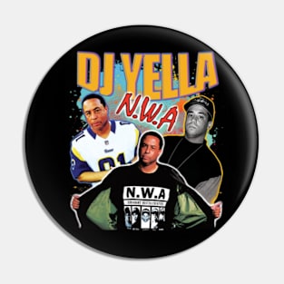 DJ Yella N.W.A Pin
