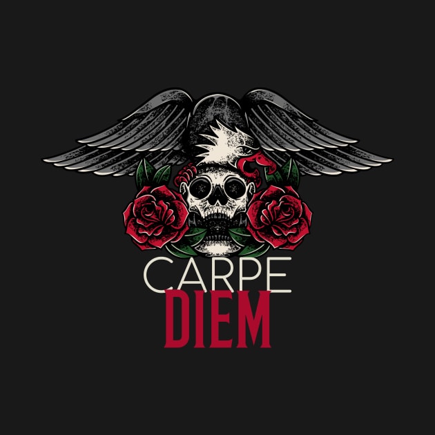 Carpe Diem - Stoic Maxim Art by Autonomy Prints