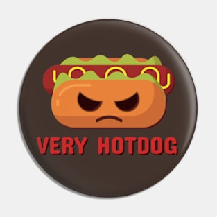 Spicy and Wild - Very Hot dog Pin