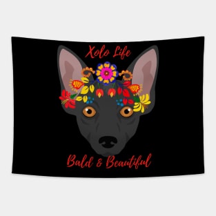 Xolo Floral Dog-Xolo Life Tapestry