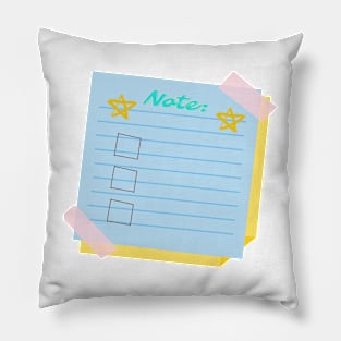 Paper Note Pillow