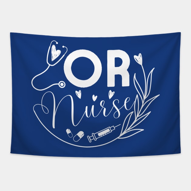 OR Nurse Tapestry by JunThara