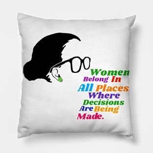 RBG quote Pillow