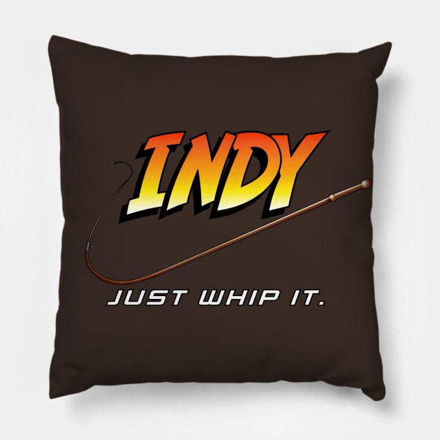 JUST WHIP IT. Pillow by HtCRU