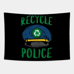 Recycle Police Tapestry