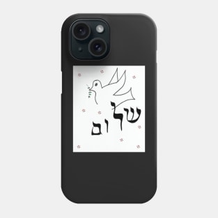 Shalom Bird Design Phone Case