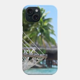 Hammock, Palm With Sea Phone Case