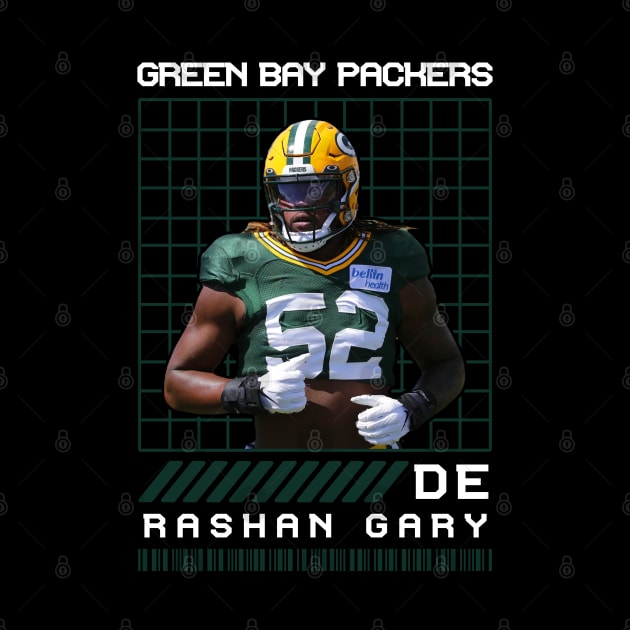 RASHAN GARY - DE - GREEN BAY PACKERS by Mudahan Muncul 2022