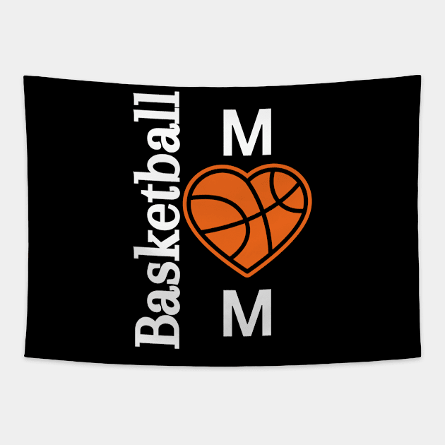 Basketball Mom Tapestry by HobbyAndArt