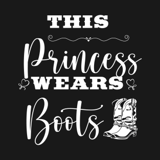 This Princess Wears Boots T-Shirt