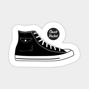 Shoe chuck pocket black Magnet