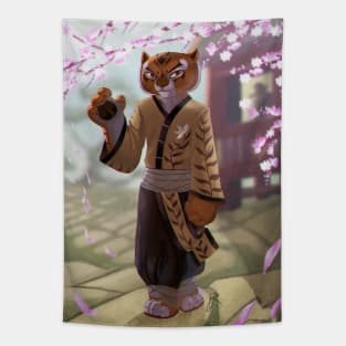 Master Tigress Tapestry