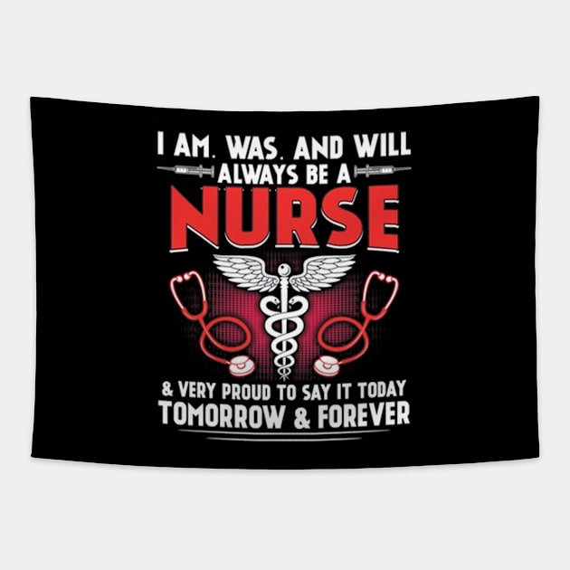 Nurse Tomorrow and Forever Tapestry by Risset