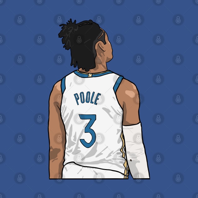 Jordan Poole Back-To by rattraptees