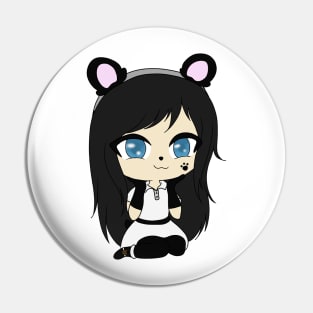 cute gacha panda girl Pin