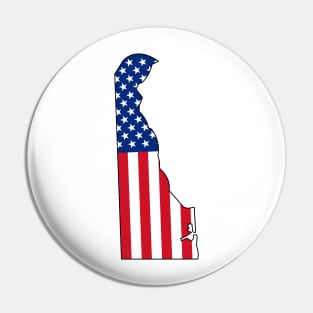 Delaware, USA Pin