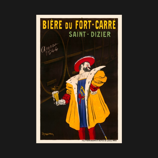 Biere du Fort-Carre Vintage Poster 1907 by vintagetreasure