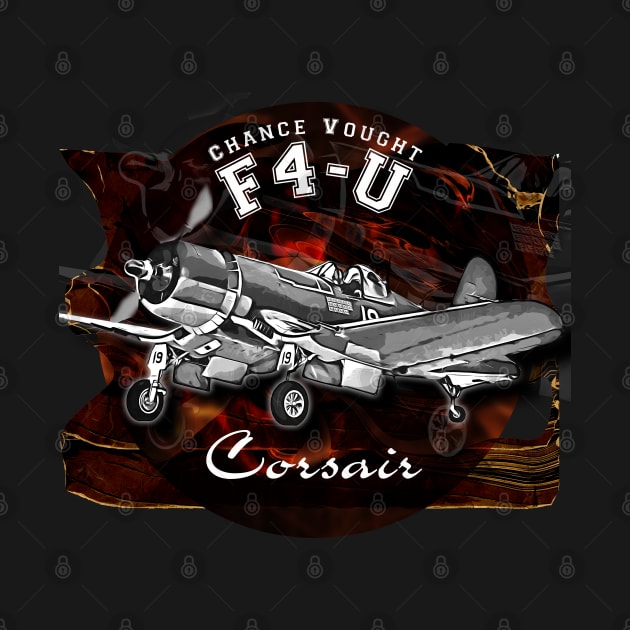 F4-U Corsair aircraft by aeroloversclothing