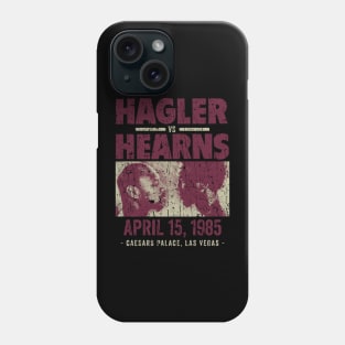 VINTAGE RETRO STYLE - Hagler vs Hearns LAS VEGAS 80S Phone Case