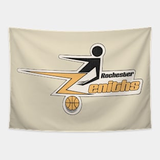 Defunct Rochester Zeniths Basketball Team Tapestry