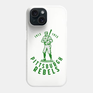 Original Pittsburgh Rebels Baseball 1913-1915 Phone Case