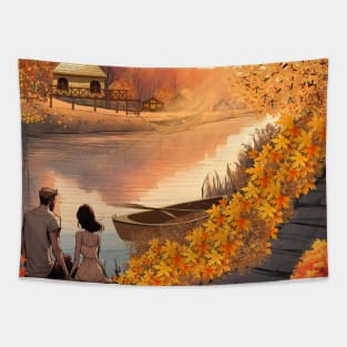 Together in a sunset Tapestry