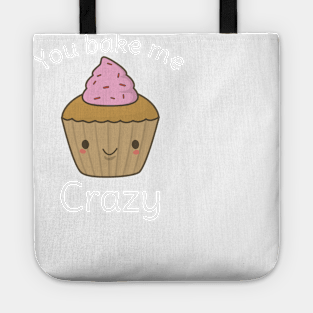 Cute and Funny Cupcake Pun T-Shirt Tote