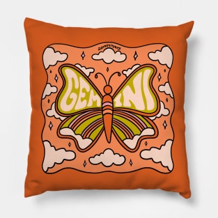 Gemini Butterfly Pillow