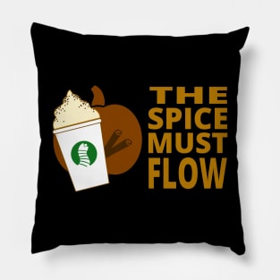 The (Pumpkin) Spice Must Flow Pillow