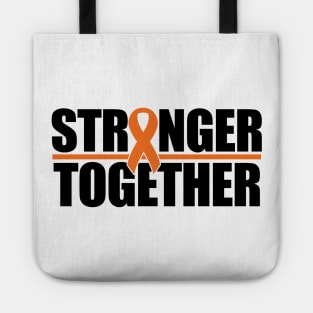 Stronger Together - Orange Ribbon Tote