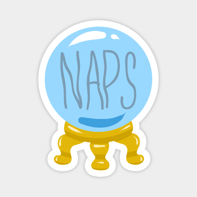 Naps In Your Future Magnet by Wayward Knight