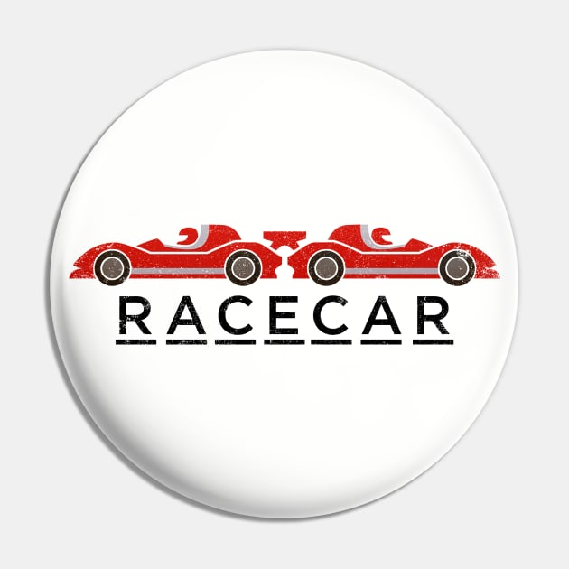 Racecar Palindrome Pin by sketchboy01