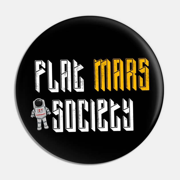 Flat mars society Pin by Prita_d